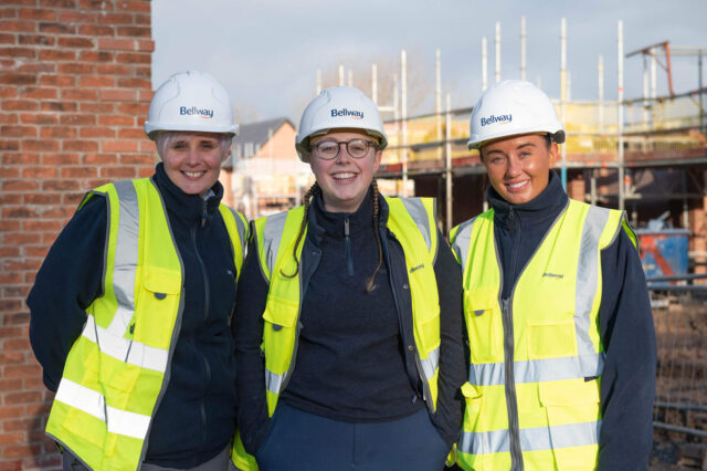 BELLWAY female site workers